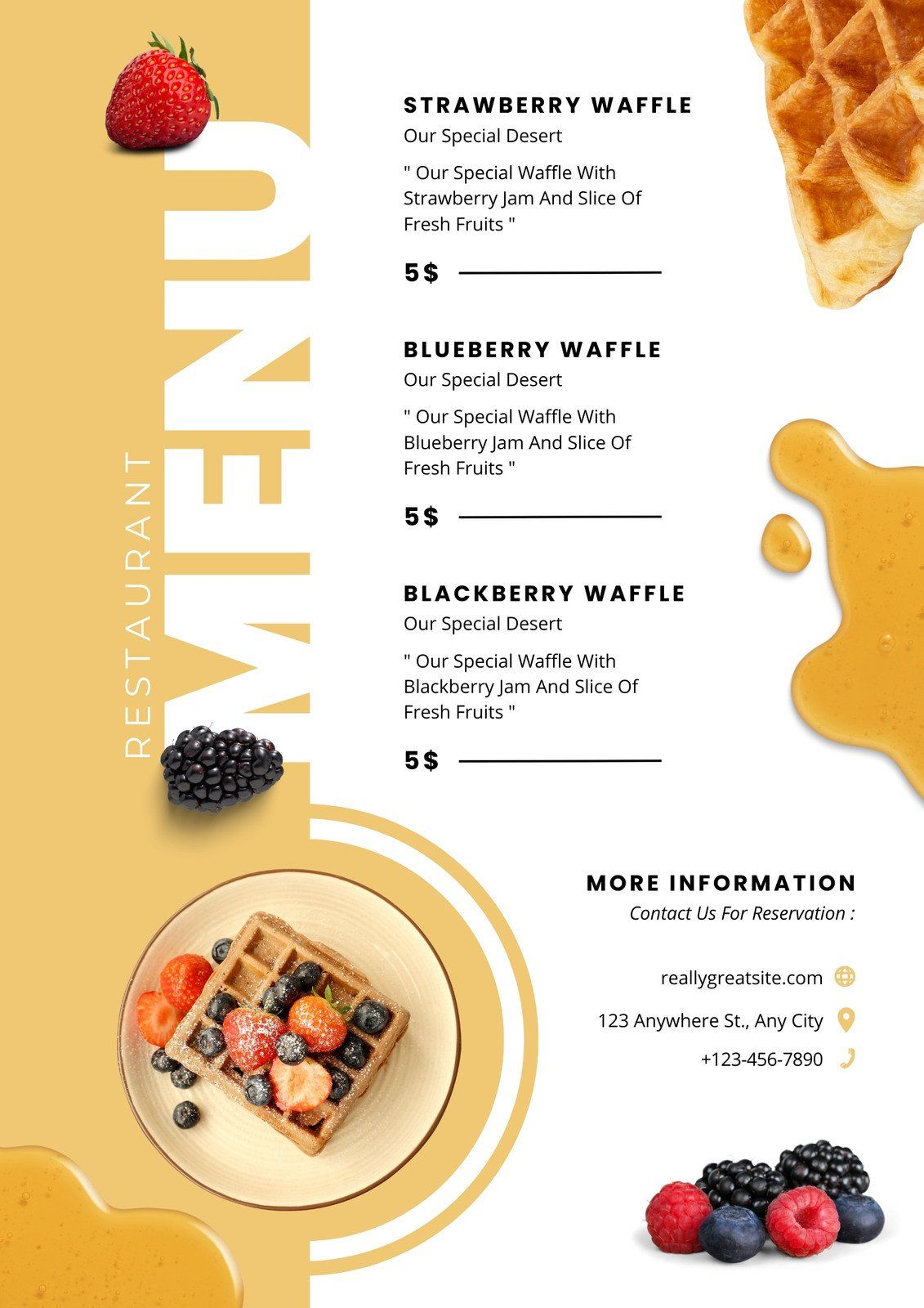 Menu Design